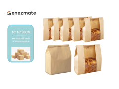 Bread Toast Cookie Baking Window Bag