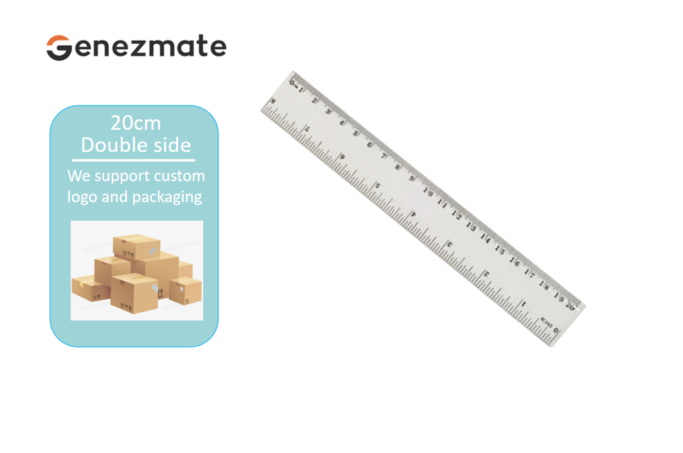 20cm Double-sided printing ruler