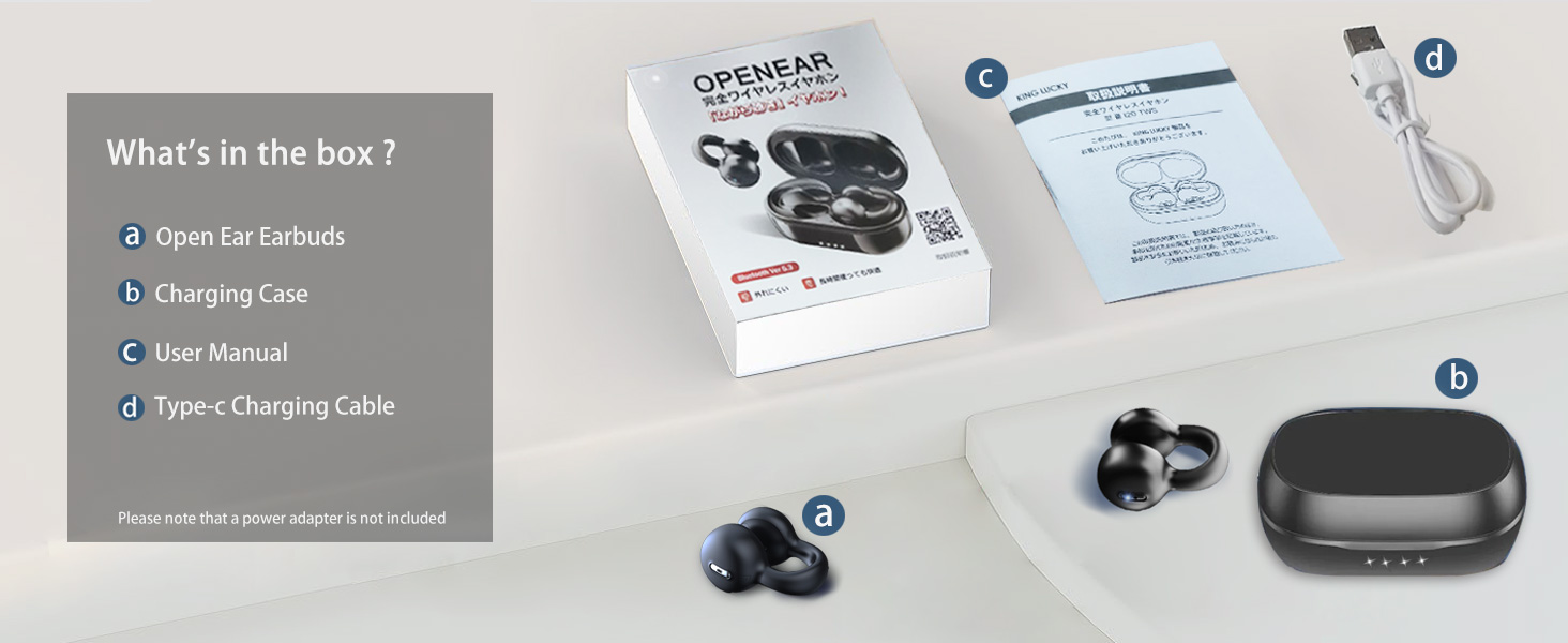 Open Ear Clip Headphones