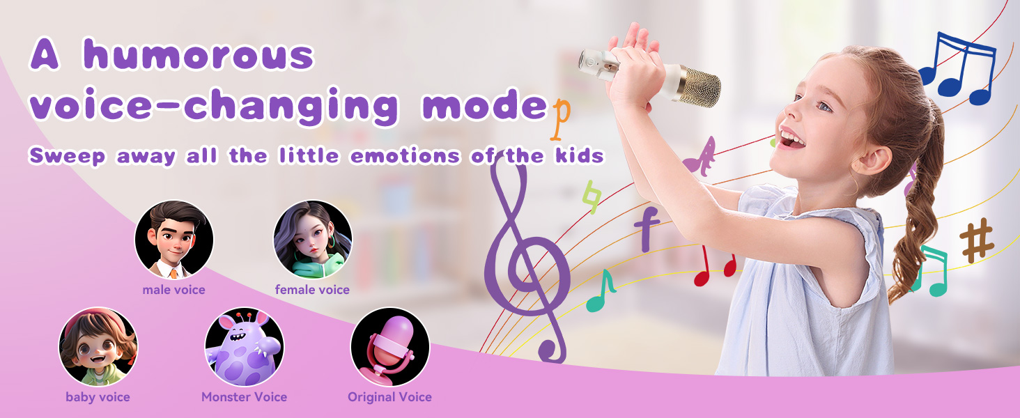Kinglucky K36 Karaoke Machine For Kids