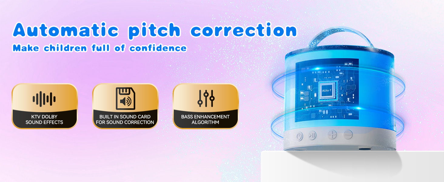 Kinglucky K36 Karaoke Machine For Kids