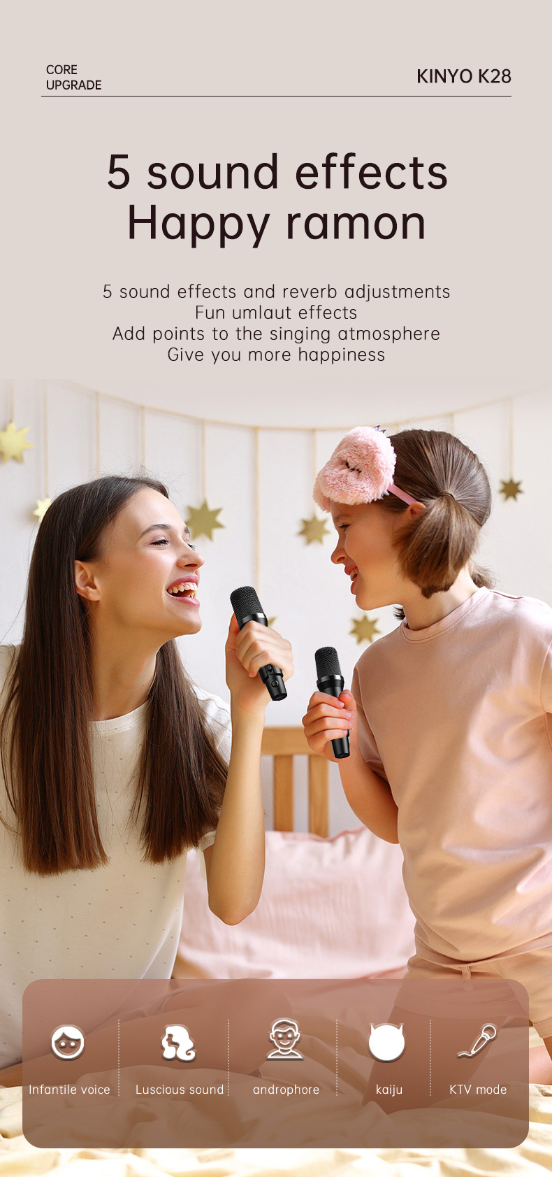 Kinglucky K28 Best Portable Karaoke Machine