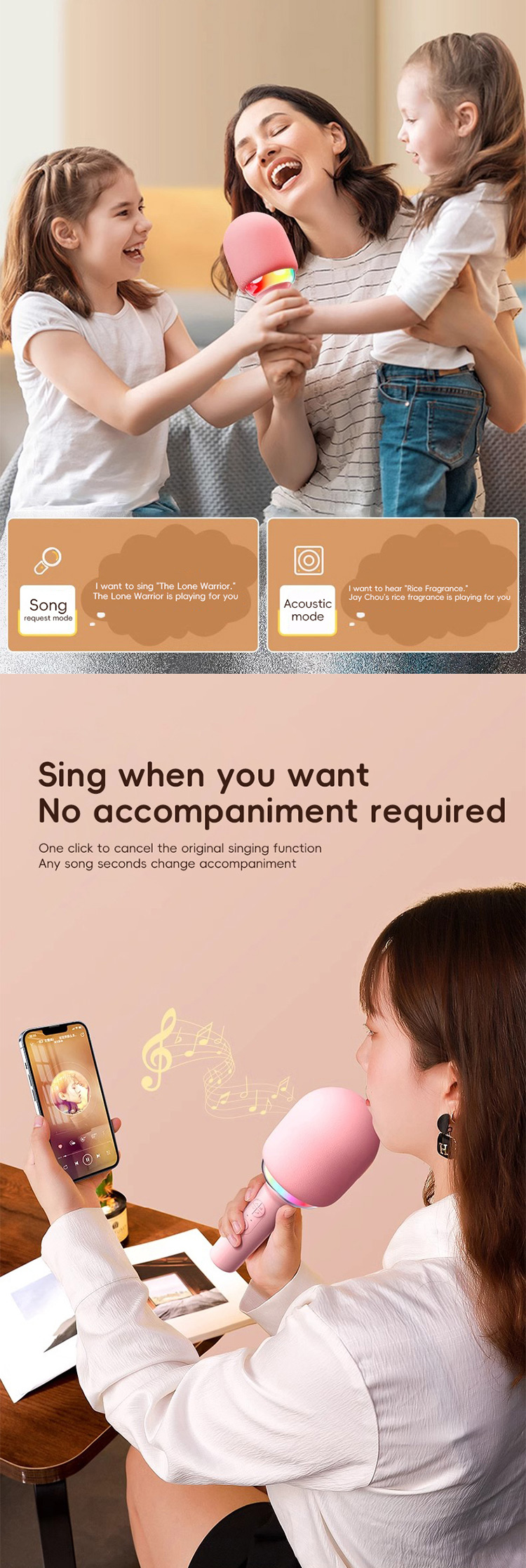 Kids Karaoke Microphone