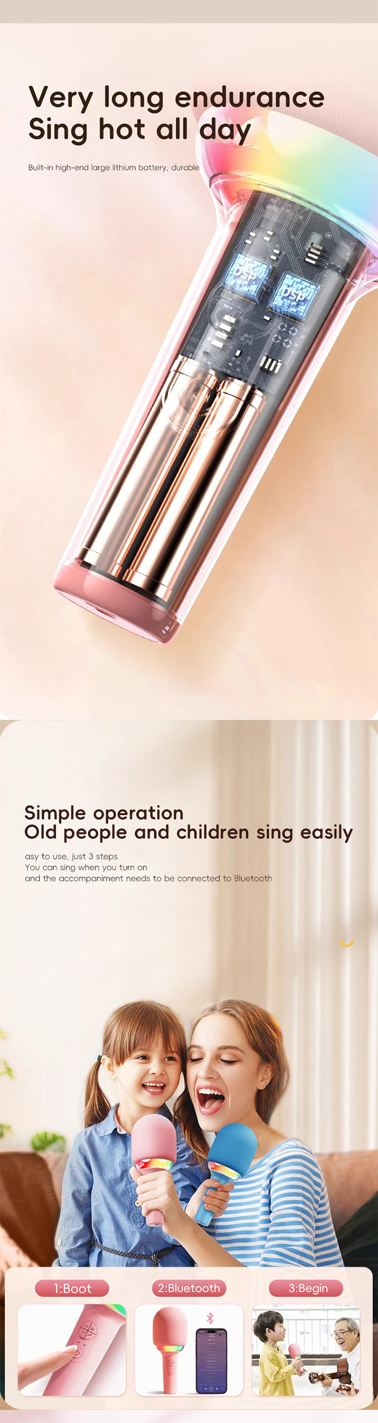 Kids Karaoke Microphone