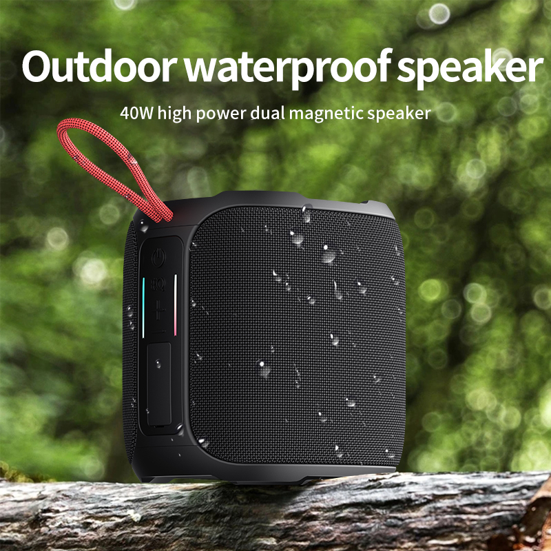Kinglucky K50 Bluetooth Water Resistant Wireless Speaker