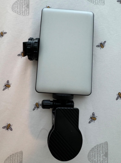 Mobile phone selfie light