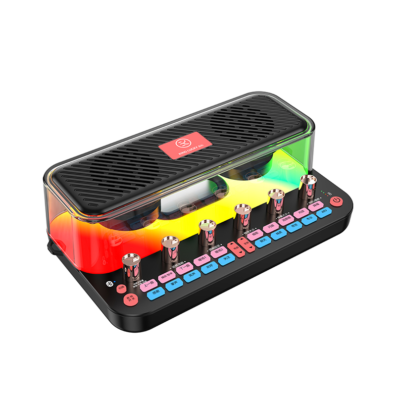 KingLucky C18 Live Sound Card | Professional Audio Mixer | Streaming & Recording