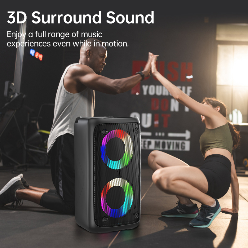 KingLucky 2301 Karaoke Speaker | Superior Sound | Wireless Bluetooth System