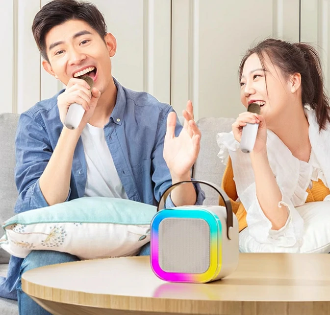 Karaoke Machine with Wireless Microphone