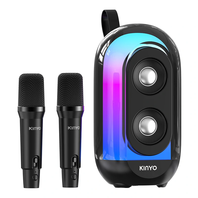 Kinglucky K28 Karaoke Machine with Wireless Microphone
