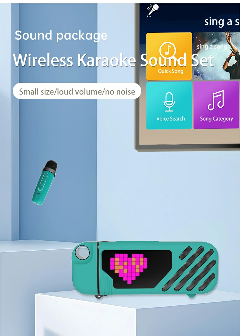 Karaoke Machine with Screen