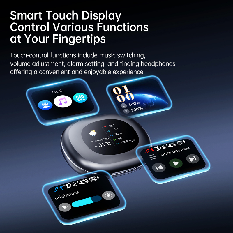 Kinglucky i611 Touch Screen Open Ear Headphone