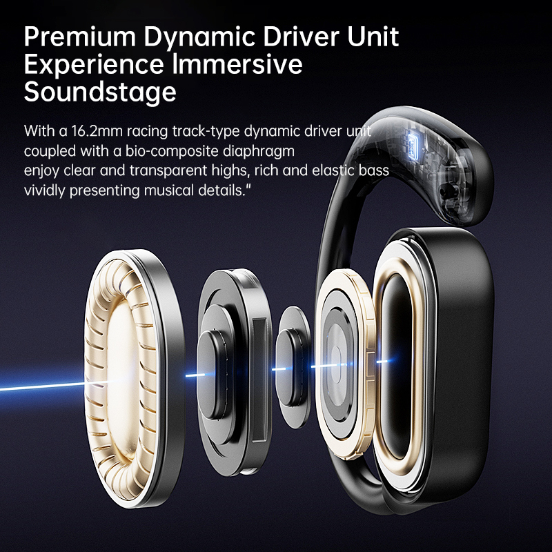 Kinglucky i611 Touch Screen Open Ear Headphone