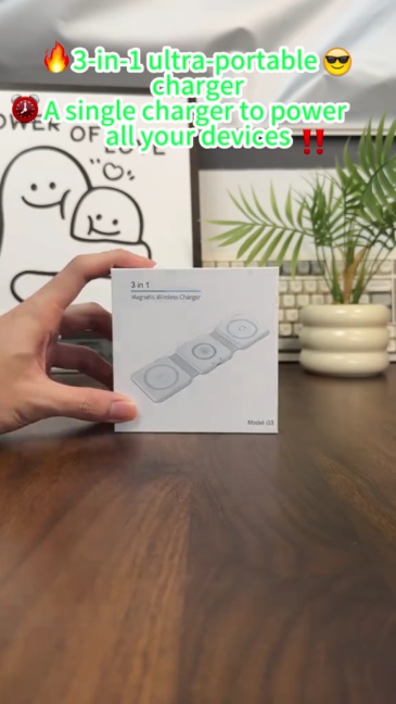 Kinglucky i33 3-in-1 Wireless Charger