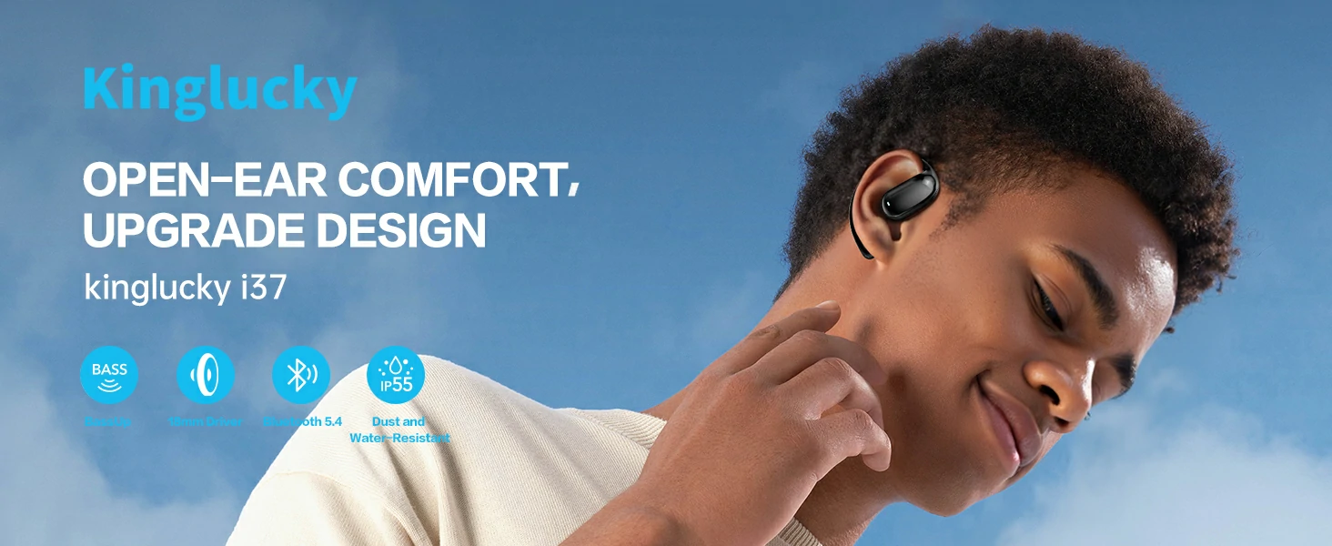 Kinglucky i37 Best Open-Ear Headphones