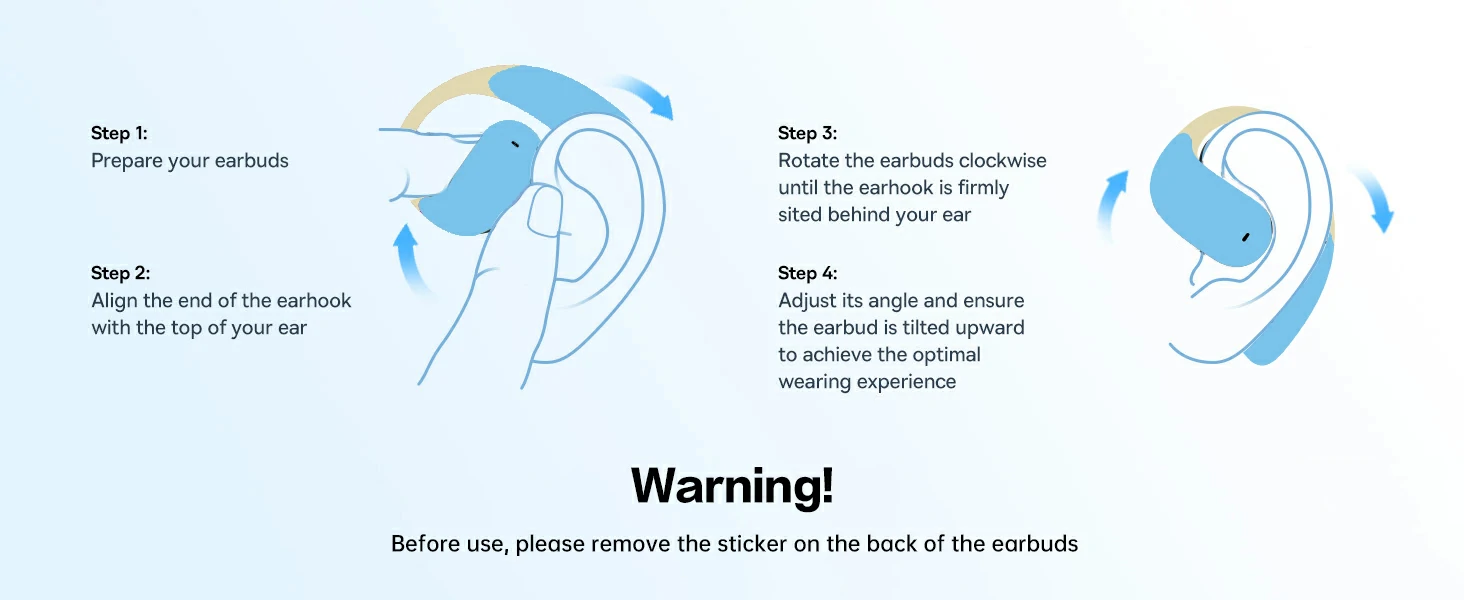 Kinglucky i37 Best Open-Ear Headphones