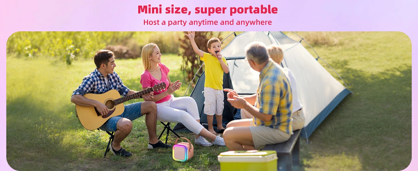 Kinglucky K12 Mini Karaoke Machine