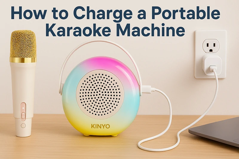How to Charge a Portable Karaoke Machine