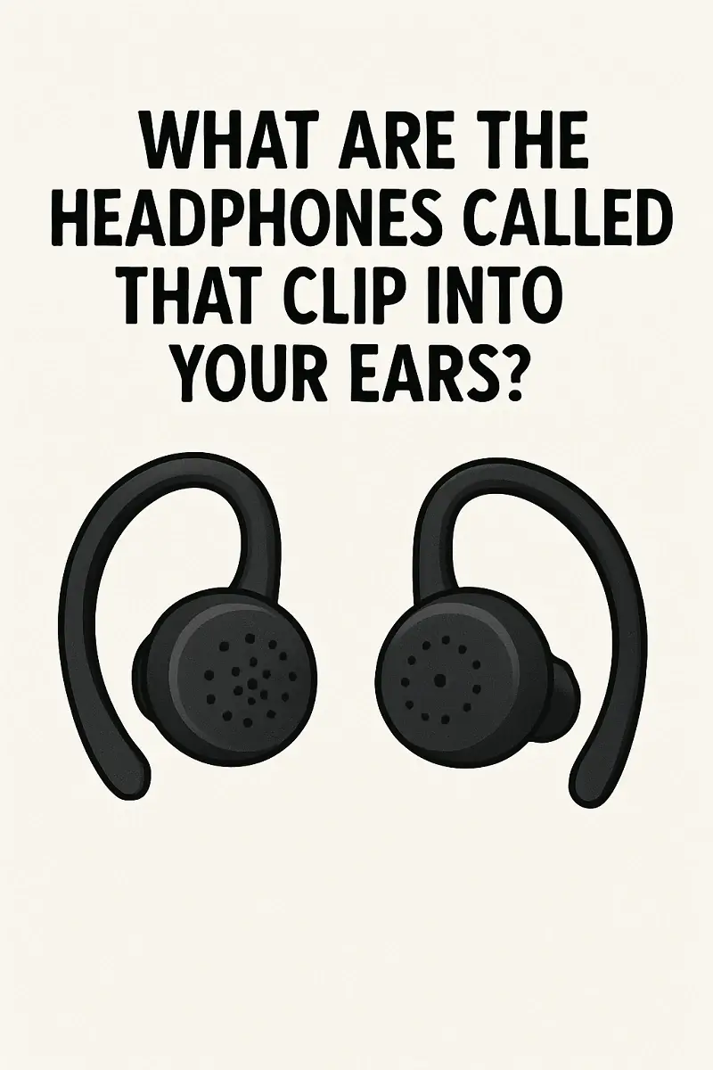 What Are the Headphones Called That Clip Into Your Ears