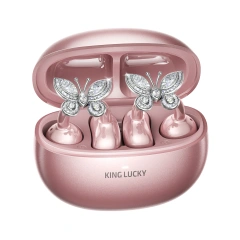Pink Crystal Butterfly