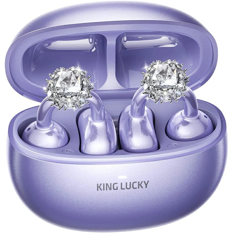 Kinglucky i121 Clip On Earbuds – Jewelry-Inspired Open Ear Wireless