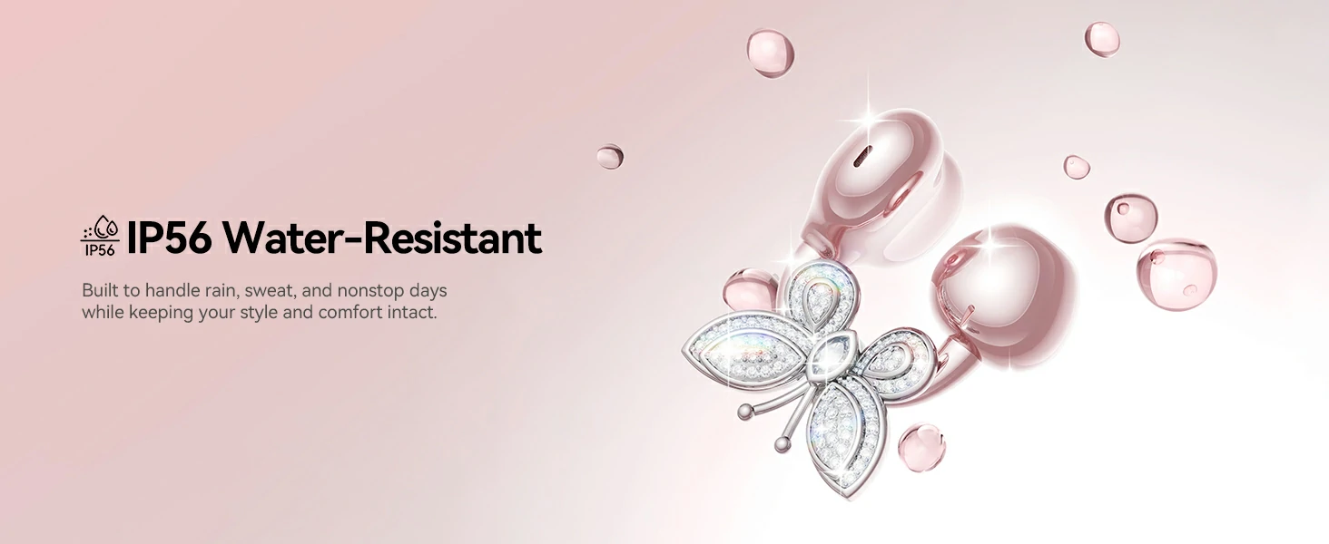 Jewelry-Inspired Clip-On Earbuds