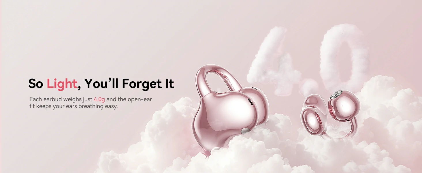 Jewelry-Inspired Clip-On Earbuds