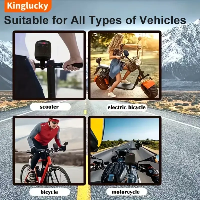 Portable Wireless Speaker for Bike
