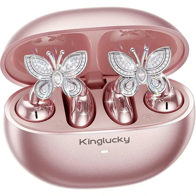 Kinglucky A8 | Jewelry-Inspired Clip-On Earbuds
