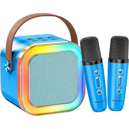 Kinglucky K12 Mini Karaoke Machine - Portable Speaker with 360