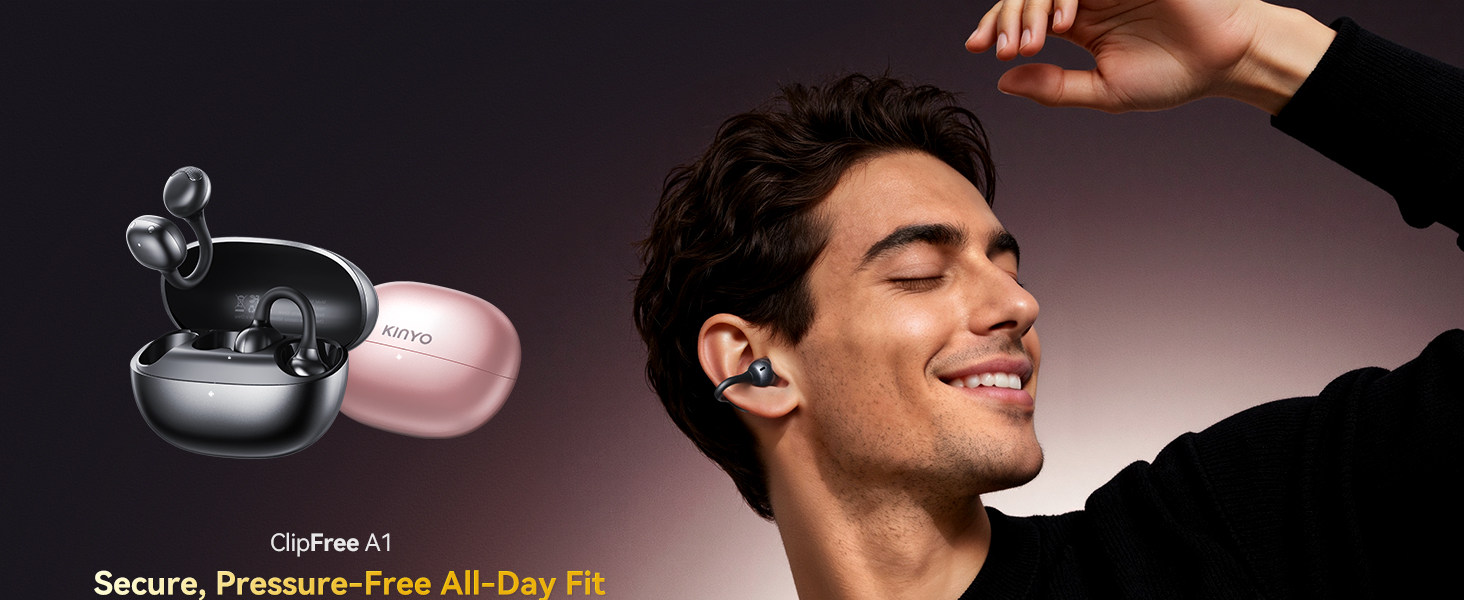 Kinglucky ClipFree A1 Open-Ear Earbuds