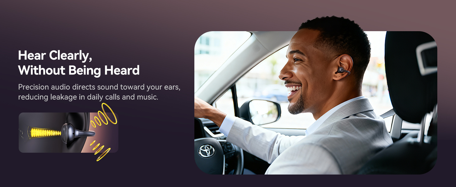Kinglucky ClipFree A1 Open-Ear Earbuds