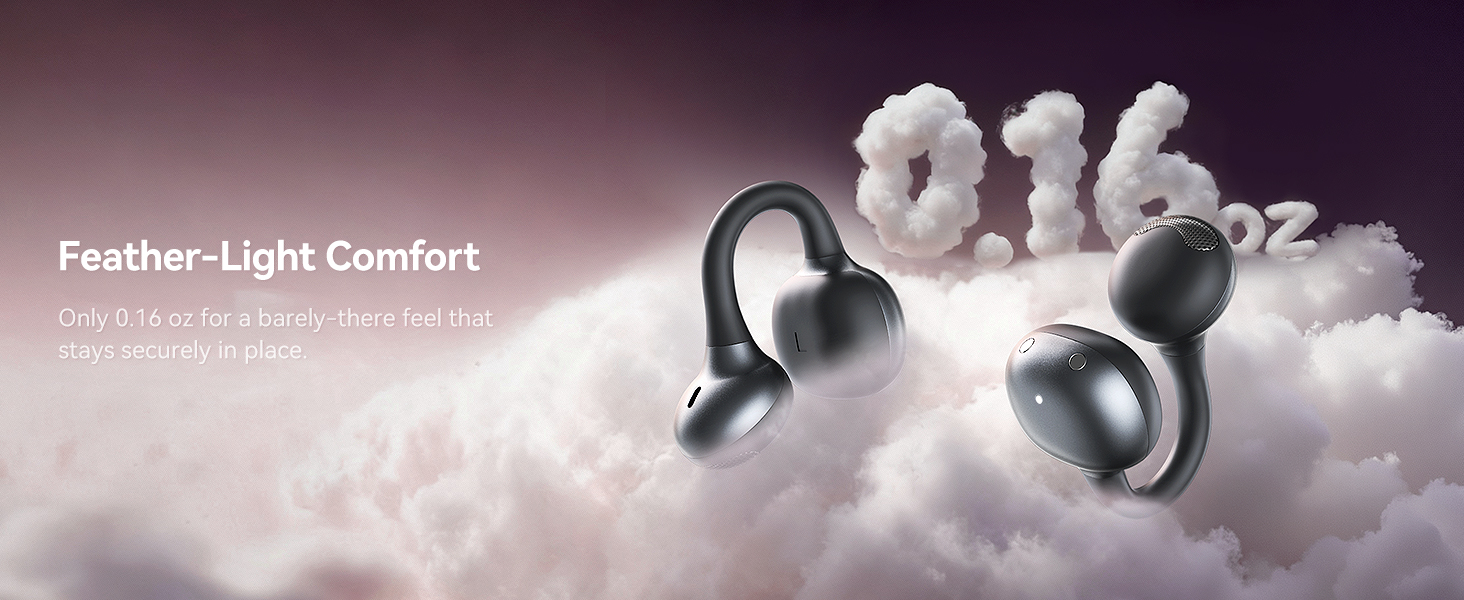 Kinglucky ClipFree A1 Open-Ear Earbuds