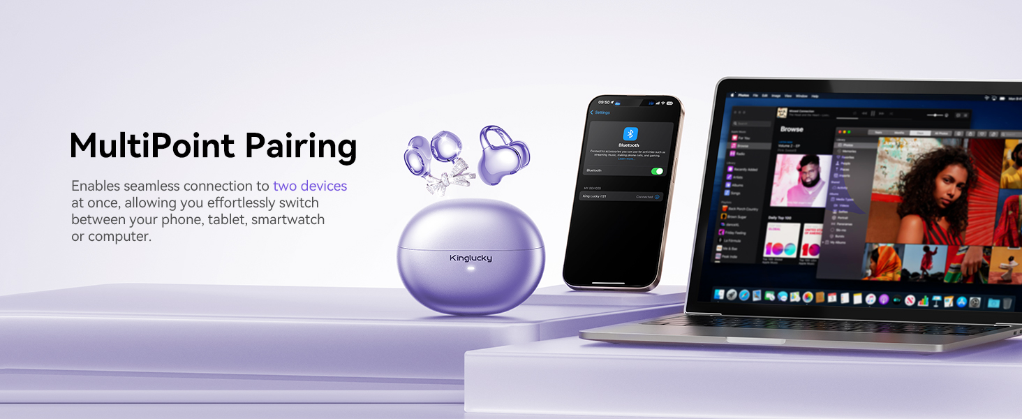 Kinglucky A8 Open Earbuds
