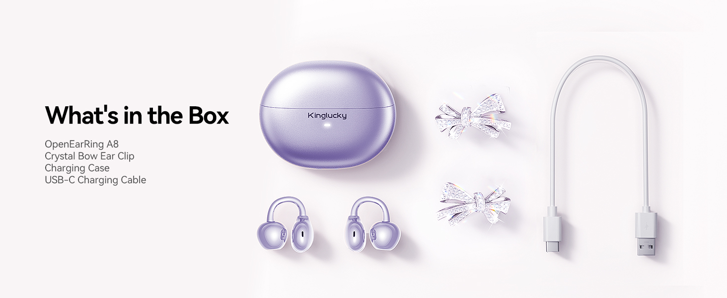 Kinglucky A8 Open Earbuds