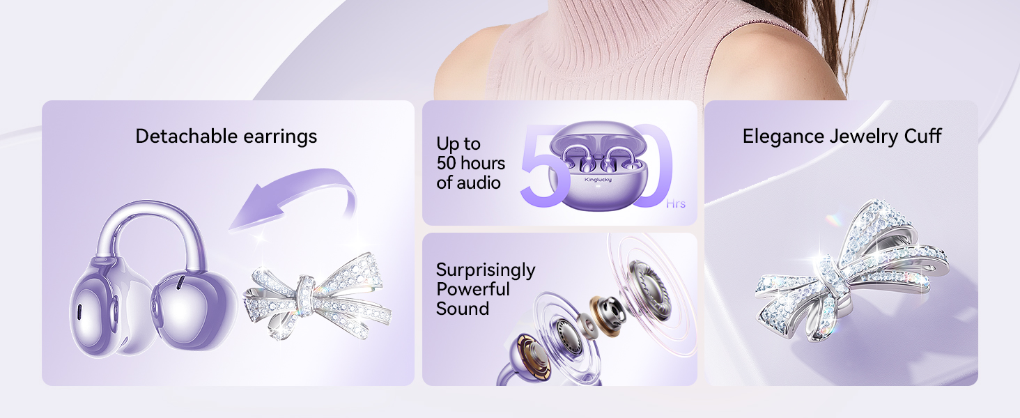 Kinglucky A8 Open Earbuds