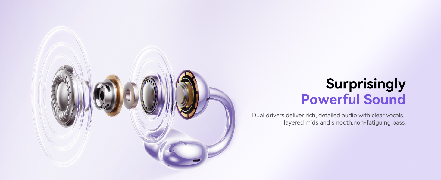 Kinglucky A8 Open Earbuds