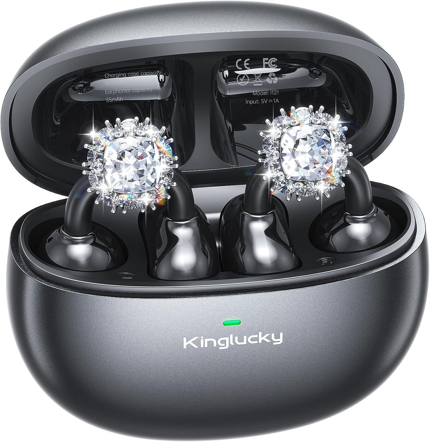 Kinglucky A8 Jewelry Clip-On Earbuds