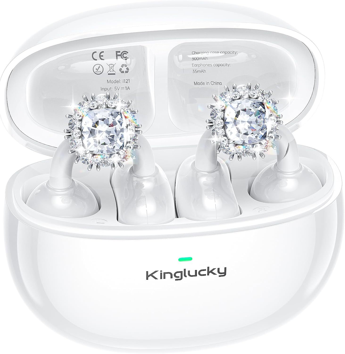 Kinglucky A8 Jewelry Clip-On Earbuds