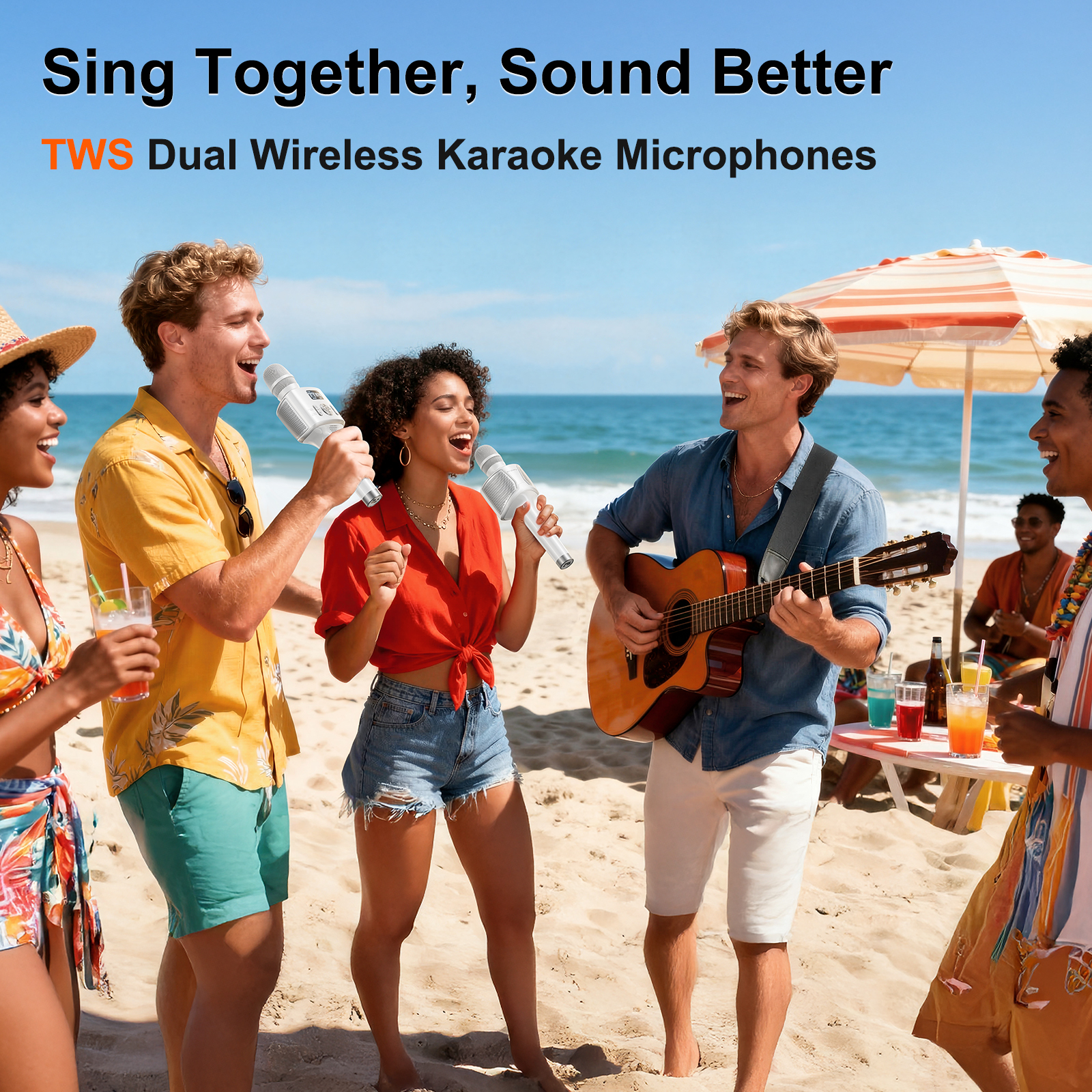 Kinglucky H100 Karaoke Microphone