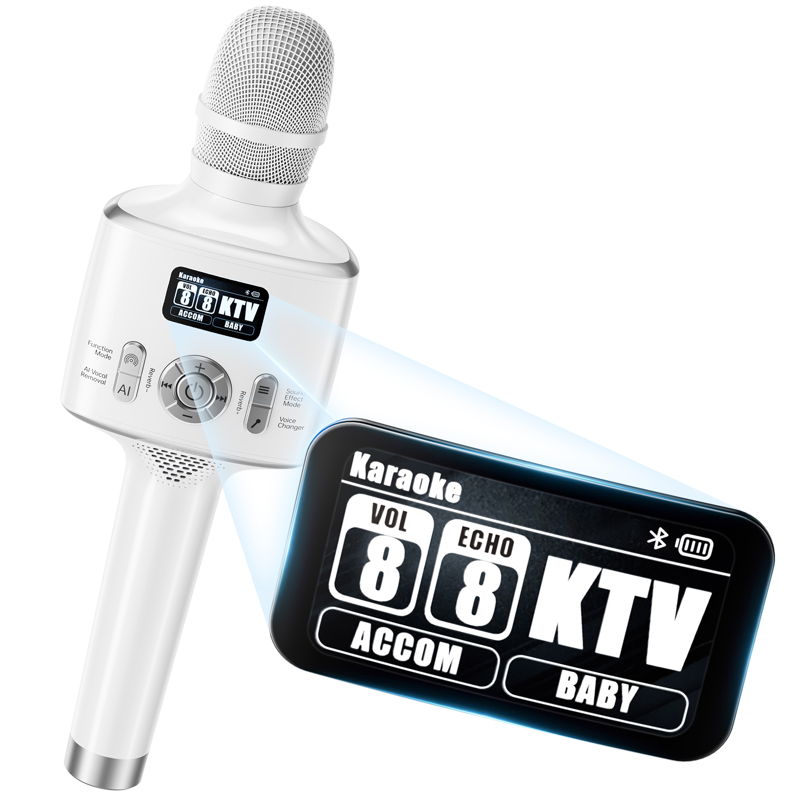 Kinglucky H100 Karaoke Microphone