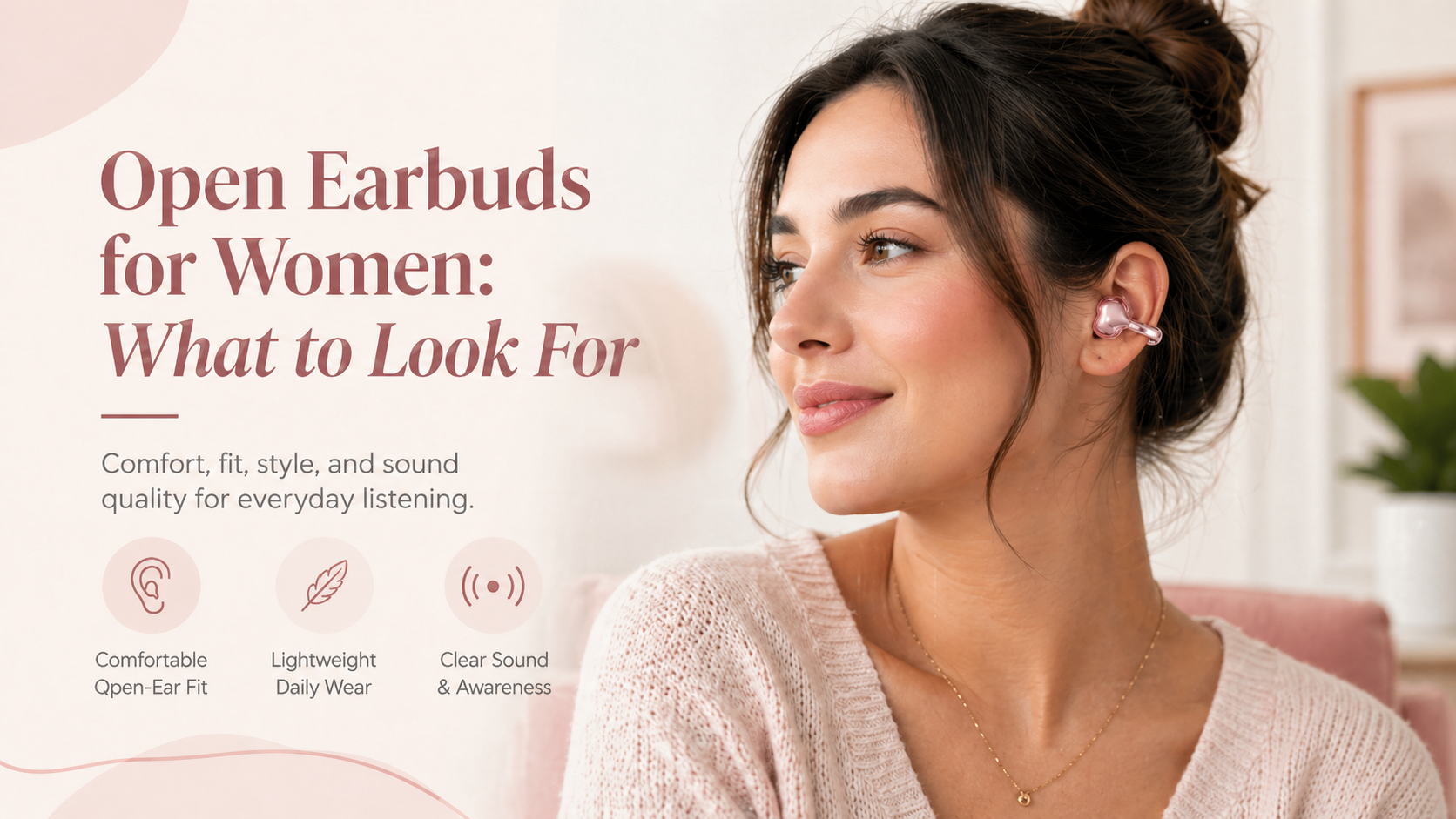 Kinglucky A8 Open Ear Earbuds
