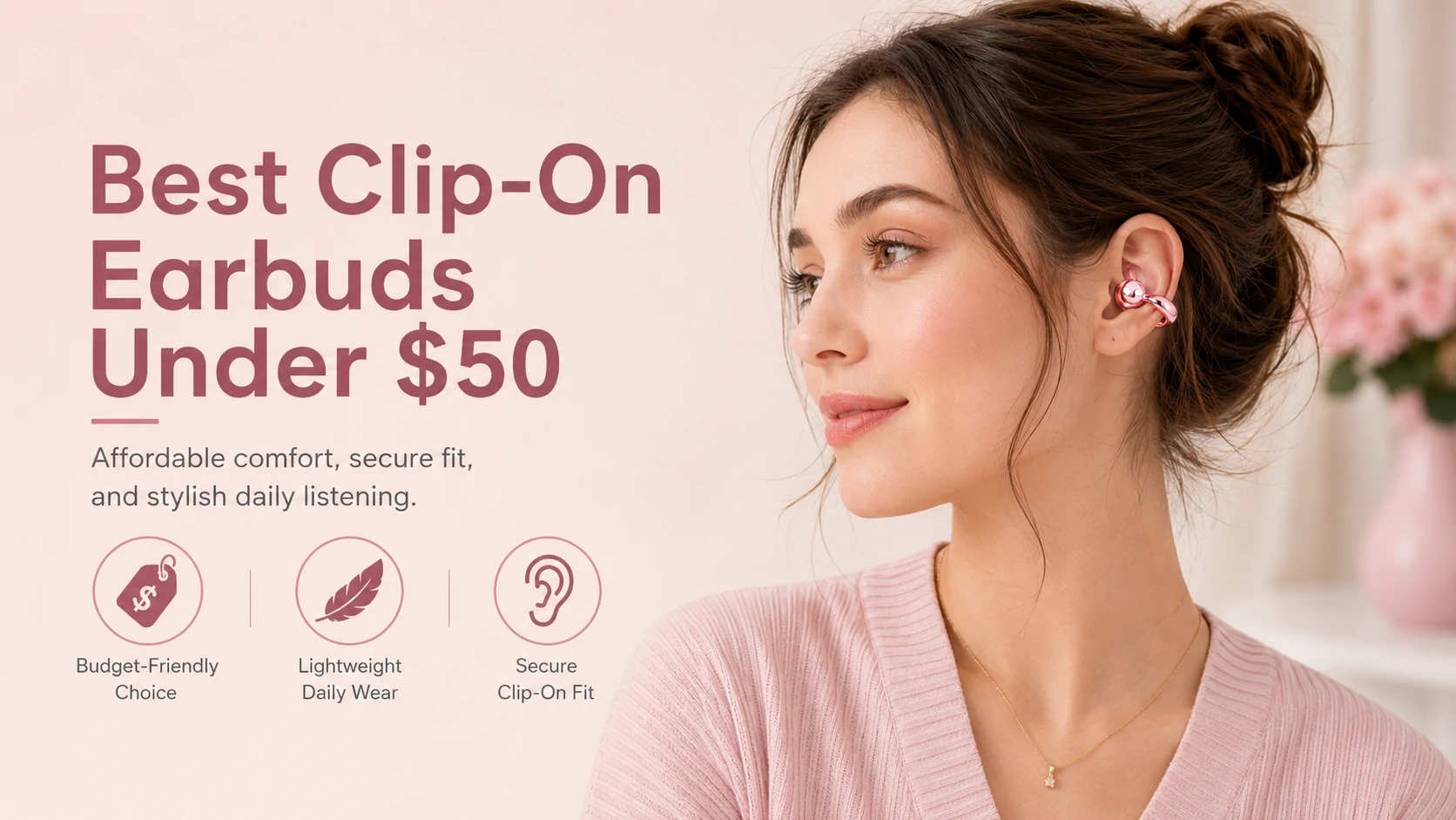 best clip on earbuds under $50