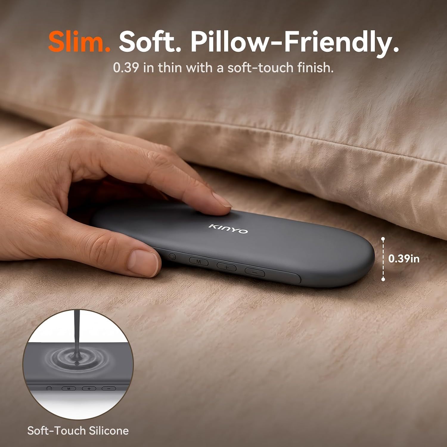 X60 Pillow Speaker for Sleeping & White Noise | Kinglucky