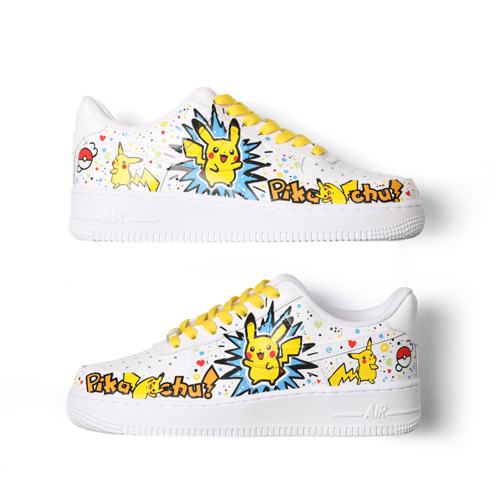 Custom Hand-Painted Cartoon Style Air Force 1 | Cute Art Streetwear