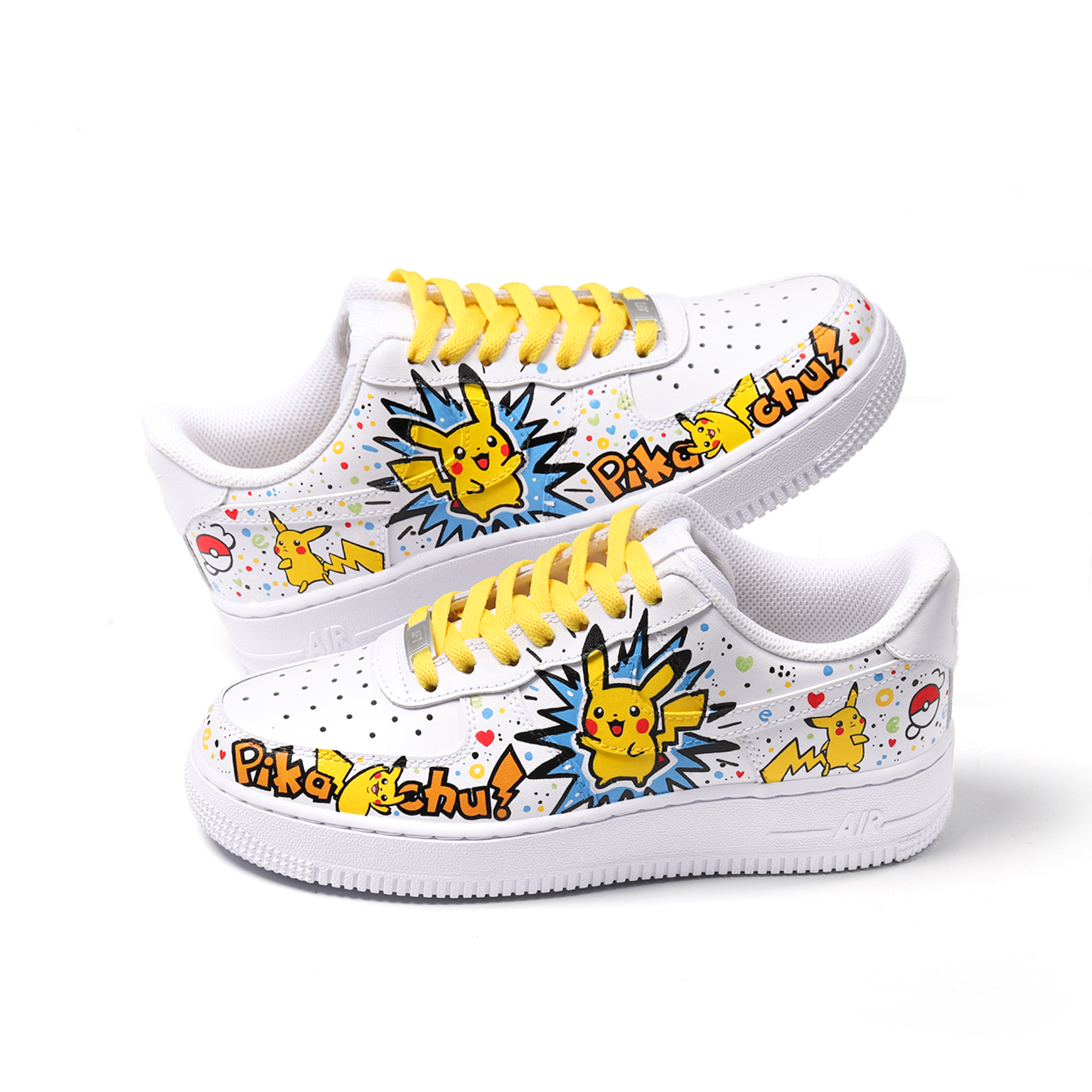 Custom Hand-Painted Cartoon Style Air Force 1 | Cute Art Streetwear
