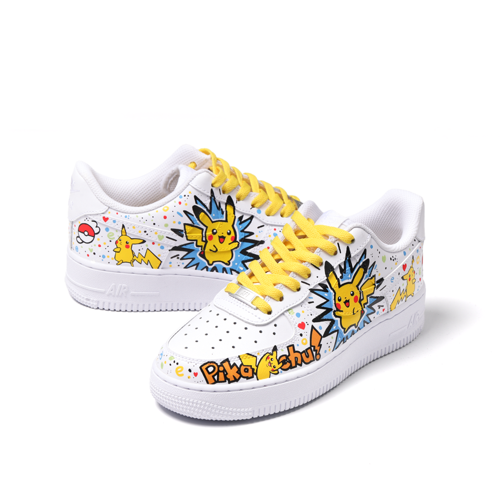 Custom Hand-Painted Cartoon Style Air Force 1 | Cute Art Streetwear