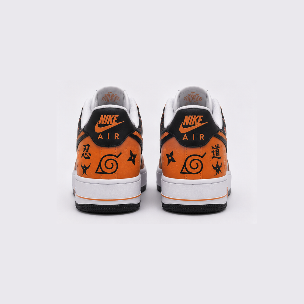 Naruto Akatsuki Custom Air Force 1 – Hand-Painted Anime Sneakers Featuring Naruto, Sasuke & Sakura