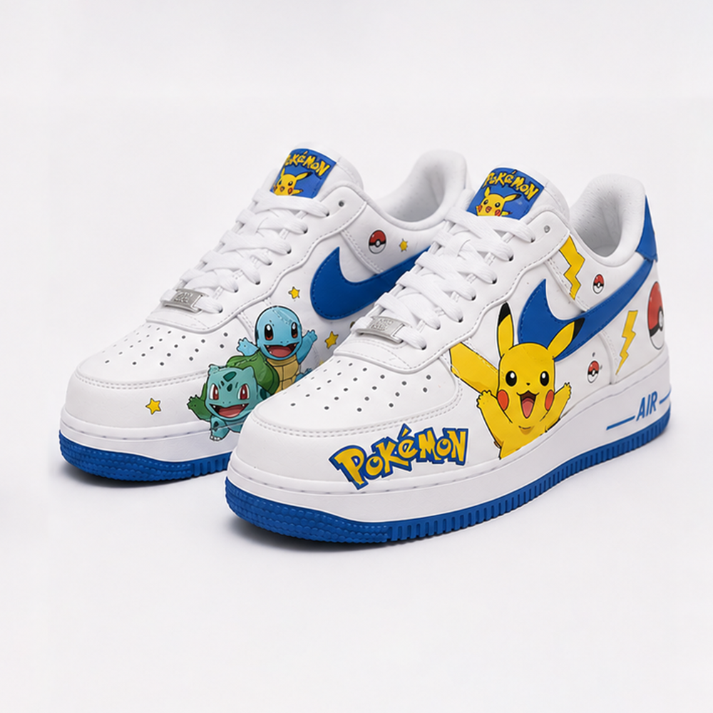 Custom Naruto Sneakers – Hand-Painted Naruto Uzumaki Air Force 1 Shoes