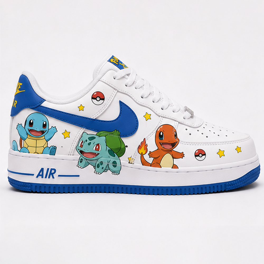 Custom Naruto Sneakers – Hand-Painted Naruto Uzumaki Air Force 1 Shoes